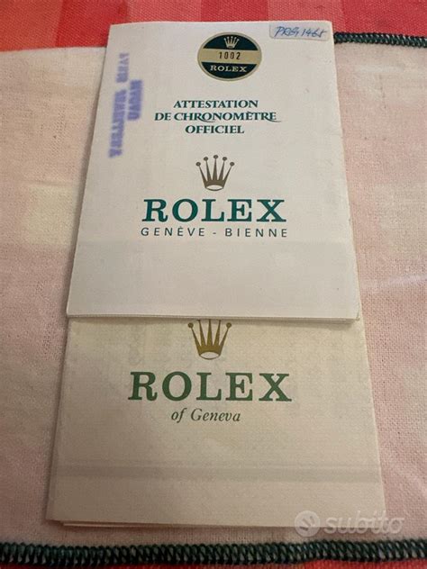 garanzie cosh rolex|Altro.